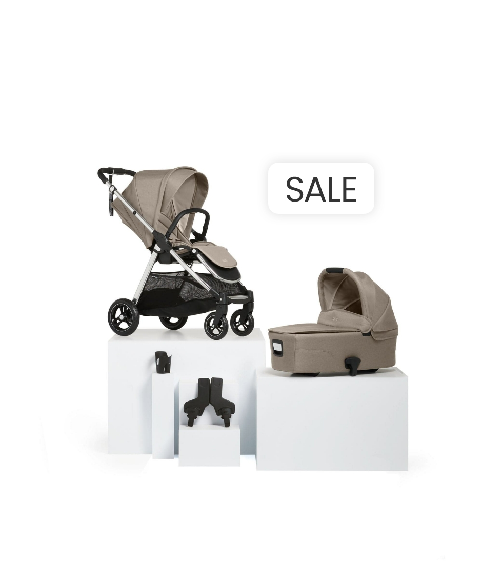 Mamas & Papas Flip XT3 Pushchair Starter Bundle - Fawn - Lightweight