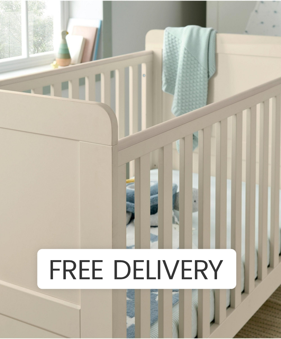 Mamas & Papas Hampden Cotbed - Cashmere
