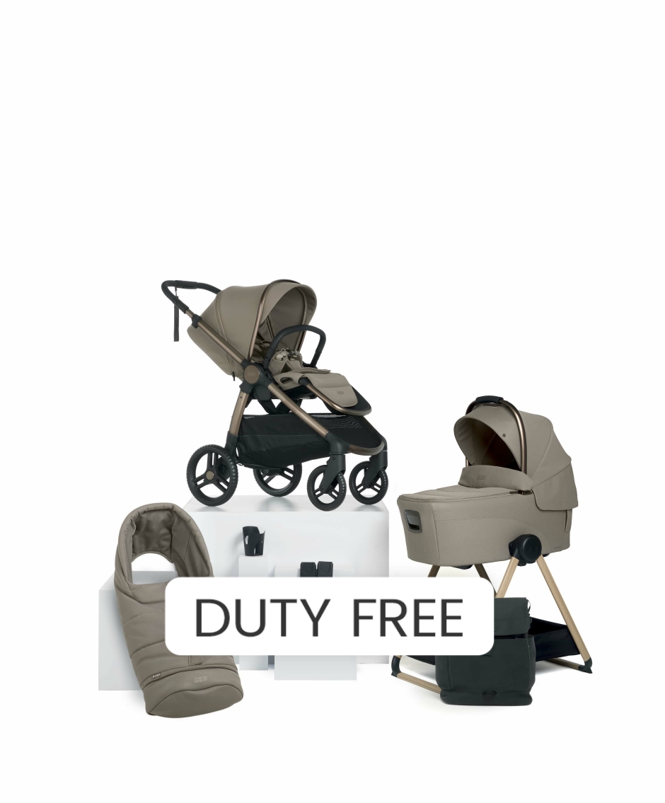 Ocarro 2 Essential Pushchair Bundle (7 Pieces) - Oatmeal