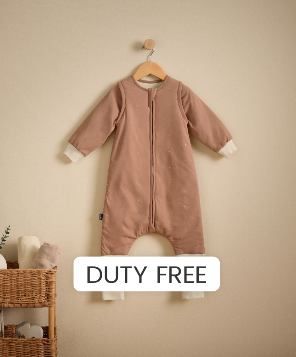 Snuz SnuzSuit Toddler Sleepsuit (2.5 Tog) - Blush Dot - 2-3 Years