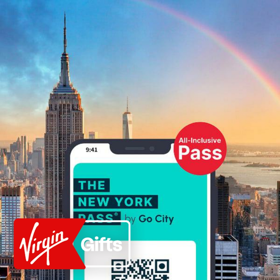 Go New York All-Inclusive Pass - 2 Days | Tours & Sightseeing | Go City Sightseeing Pass | New York City | Virgin Gifts / Vouchers