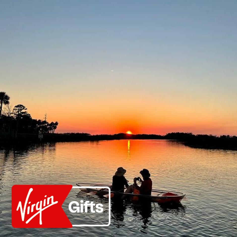 Weeki Wachee Sunset and Glow Clear Kayak Tour | Water Activities | Kayak Tours | Florida | Tampa | Virgin Gifts / Vouchers
