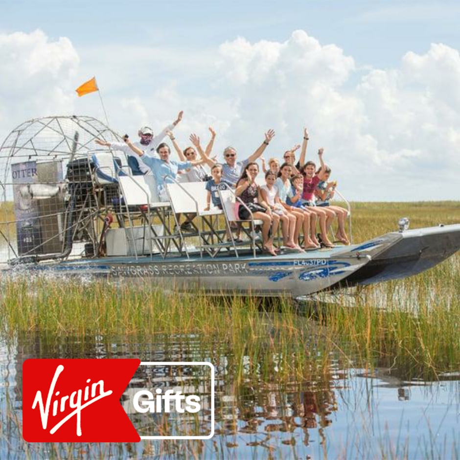 Everglades Airboat Ride and Animal Sanctuary Admission | Excursions | Scenic Cruises | Florida | Miami | Virgin Gifts / Vouchers