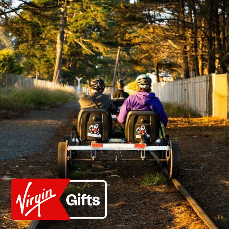 Enchanting Moonlight Railbike Ride to the Glen Blair Bar | Adventure Activities | California | San Francisco | Virgin Gifts / Vouchers