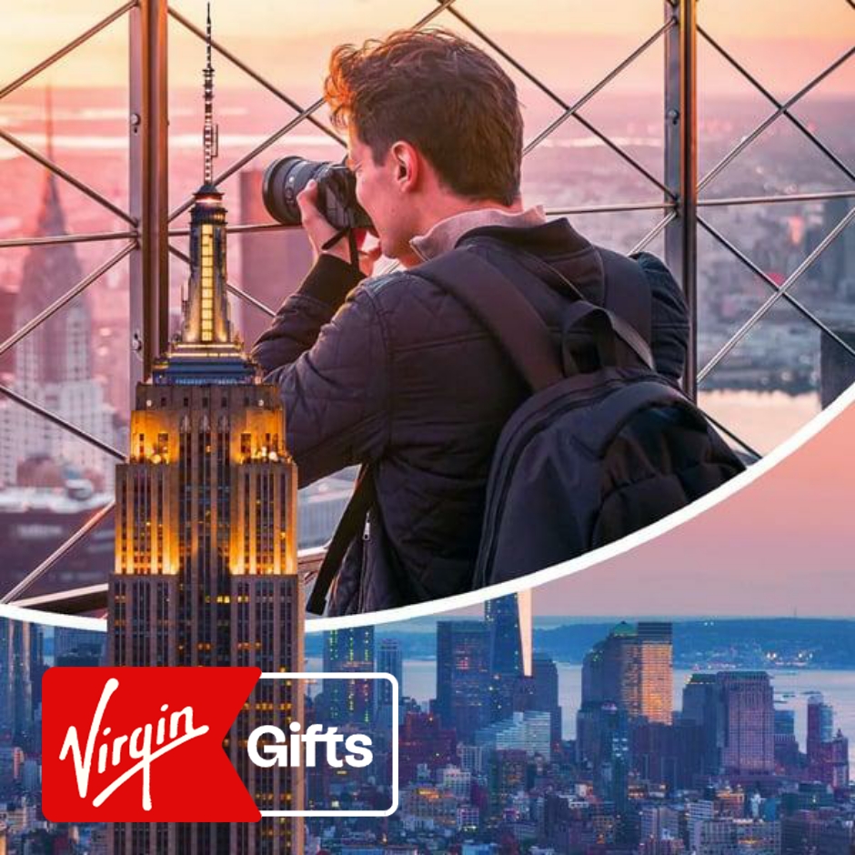 Sunset Admission to the Empire State Building with Dinner at Tacombi for Two | Attractions | Dining | New York | New York City | Virgin Gifts / Vouchers