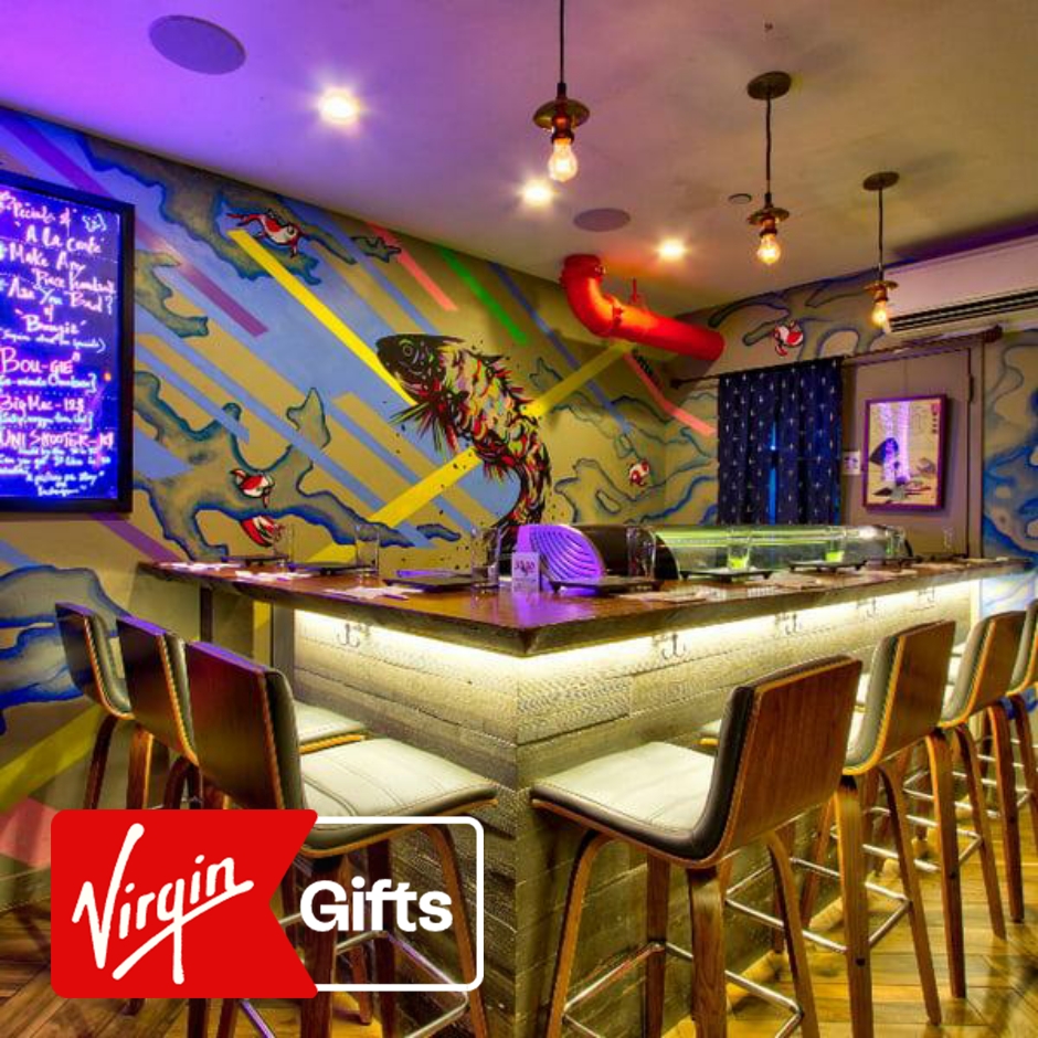 Sushi by Bou Omakase for Two with Unlimited Sake - Times Square | Food & Drink | Dining | New Jersey | New York City | Virgin Gifts / Vouchers