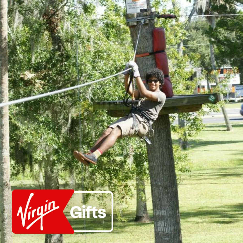 Daytona Beach Zipline Adventure Beginner Course | Adventure Activities | Zip Line & Bungee | Florida | Orlando | Virgin Gifts / Vouchers