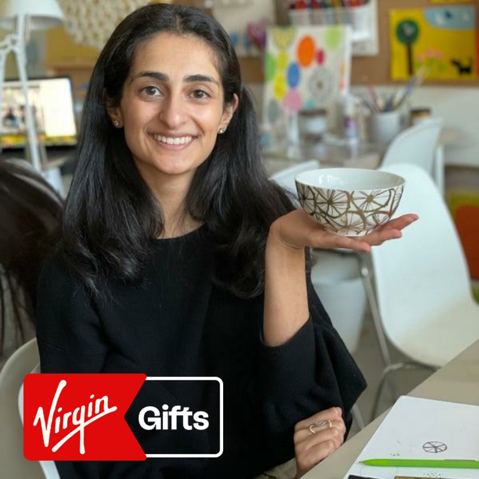 Design Your Own Gold Leaf Bowl Private Art Class for Two | Creative | Art Classes | California | San Francisco | Virgin Gifts / Vouchers
