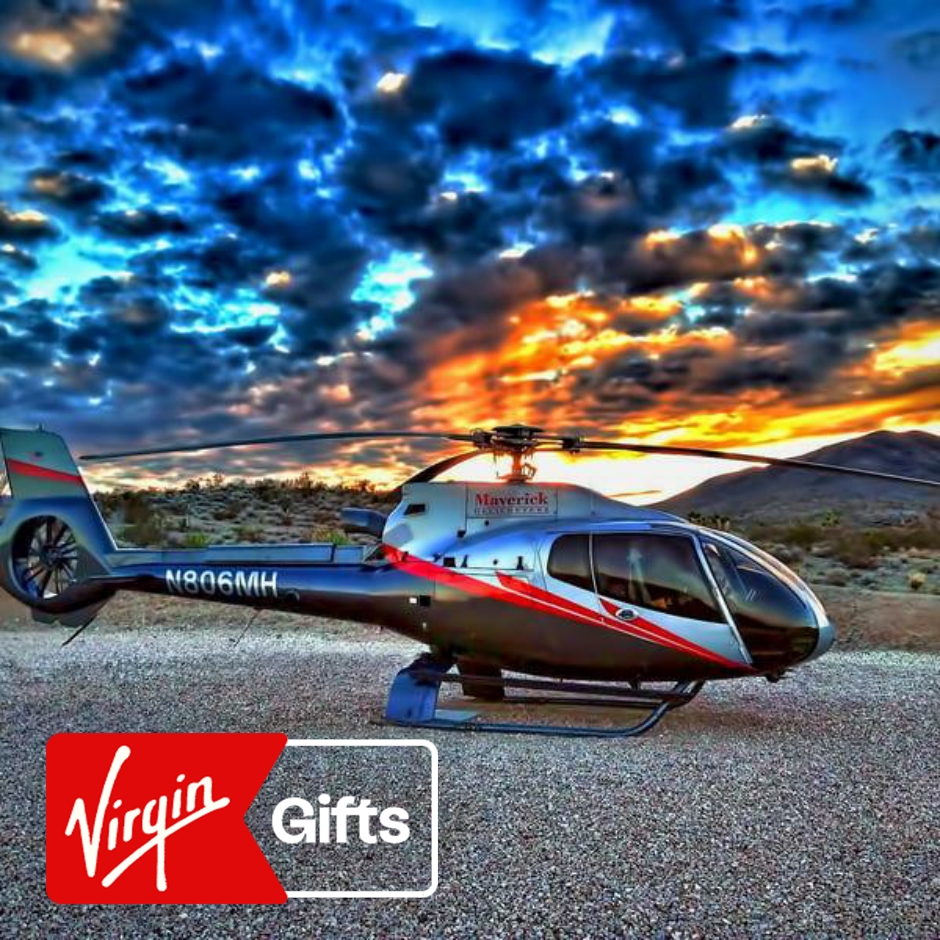 Sunset Helicopter Tour Over Las Vegas and the Grand Canyon with Private Landing | Flying | Helicopter Tours | Nevada | Virgin Gifts / Vouchers