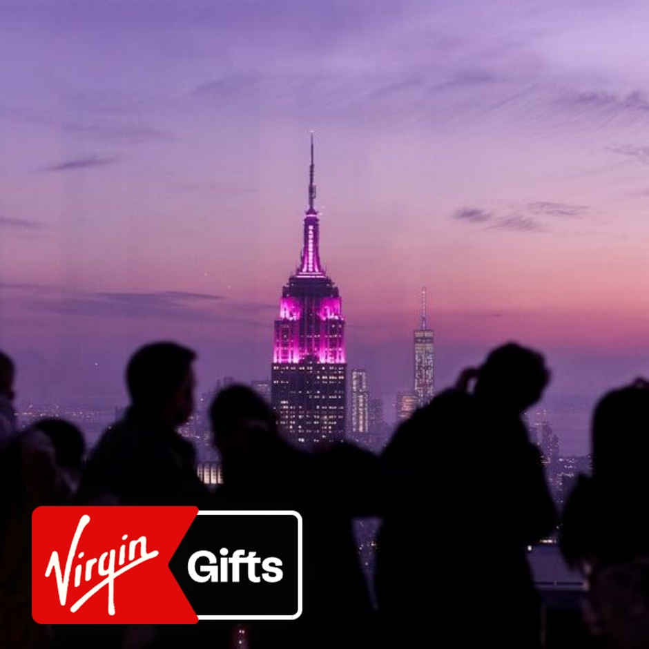 Top of the Rock Observation Deck Evening Ticket at Rockefeller Center | Tours & Sightseeing | Attractions | New York City | Virgin Gifts / Vouchers