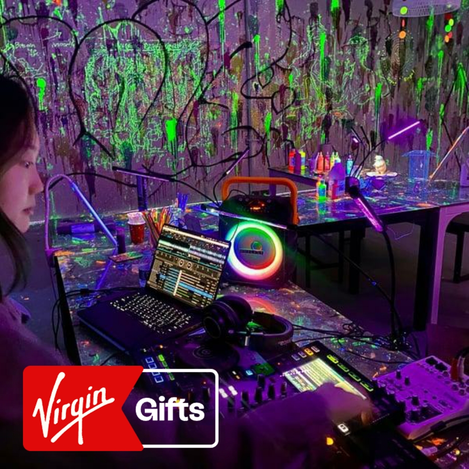 Glow-in-the-Dark Paint and DJ Workshop | Creative | Art Classes | New York | New York City | Virgin Gifts / Vouchers
