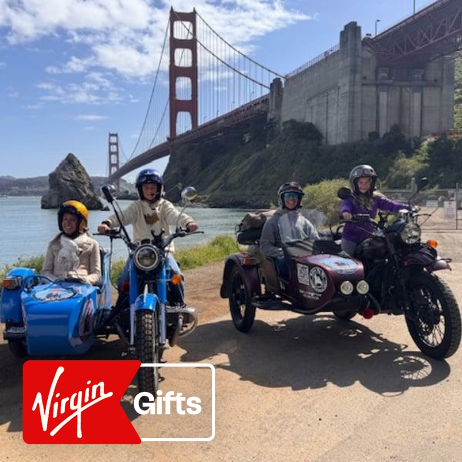 Sidecar Tour for Two: The Best of San Francisco | Virgin Gifts / Vouchers