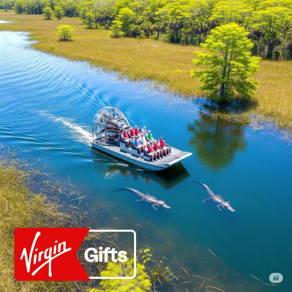 Everglades Airboat Ride and Wildlife Demonstration | Water Activities | Airboat Rides | Florida | Miami | Virgin Gifts / Vouchers