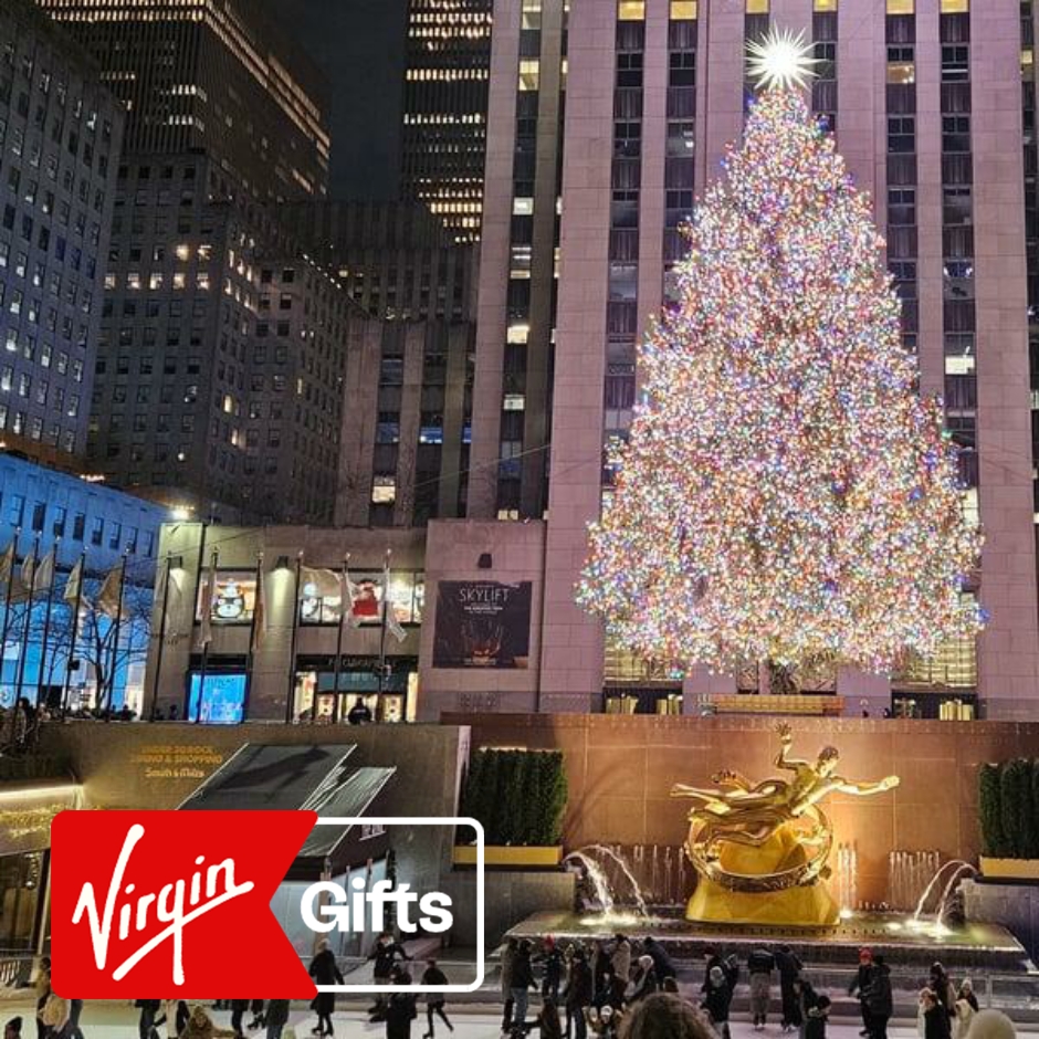 NYC Holiday Walking Tour: 5th Ave, Rockefeller Tree, and Christmas Village | Christmas Gifts | Christmas Activities | New York | New York City | Virgin Gifts / Vouchers