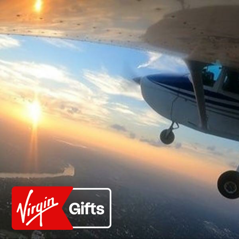 Private Sunset Flight Over Austin and Texas Hill Country | Flying Experience Gifts | Plane Rides | Virgin Gifts / Vouchers