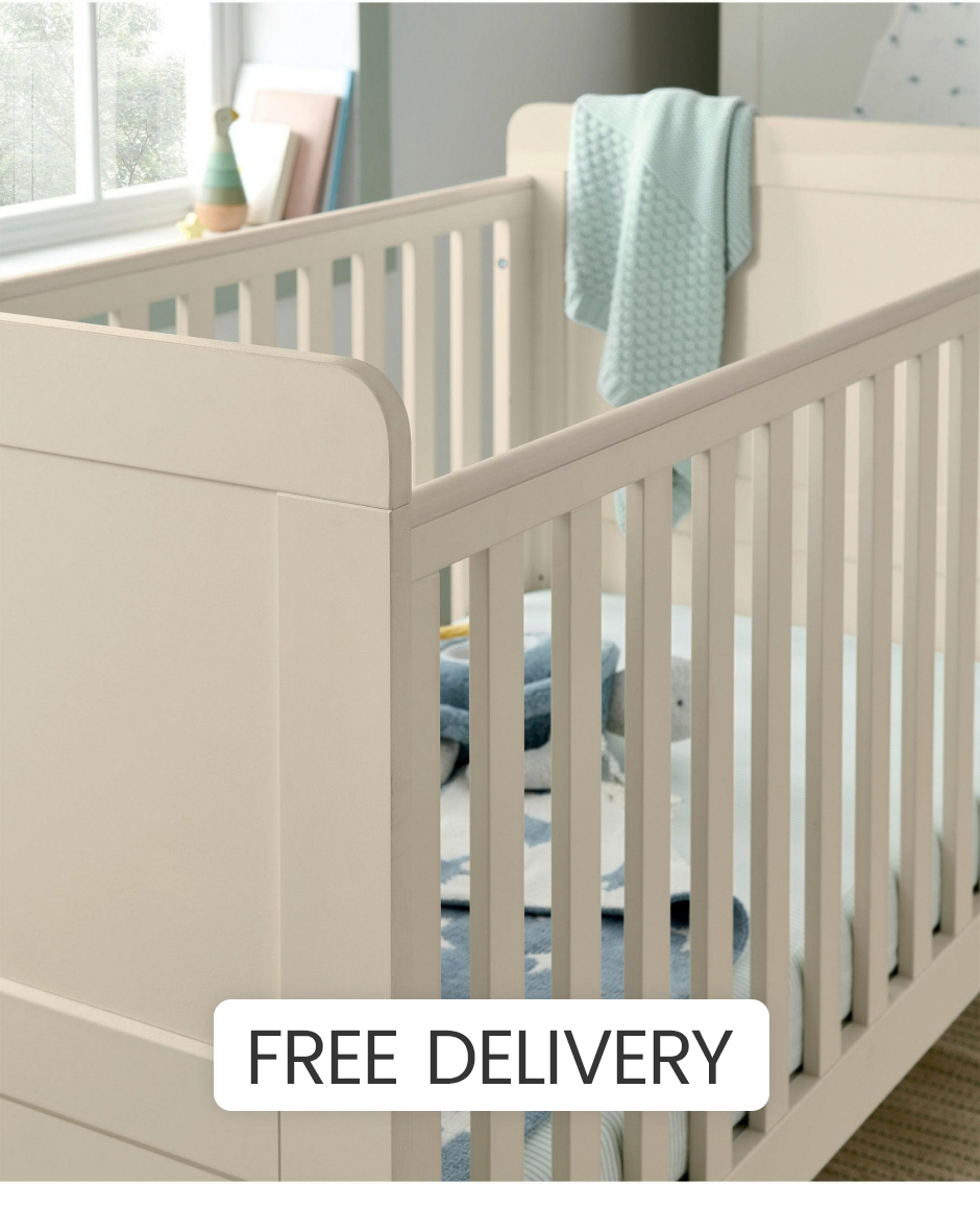 Mamas & Papas Hampden Cotbed - Cashmere