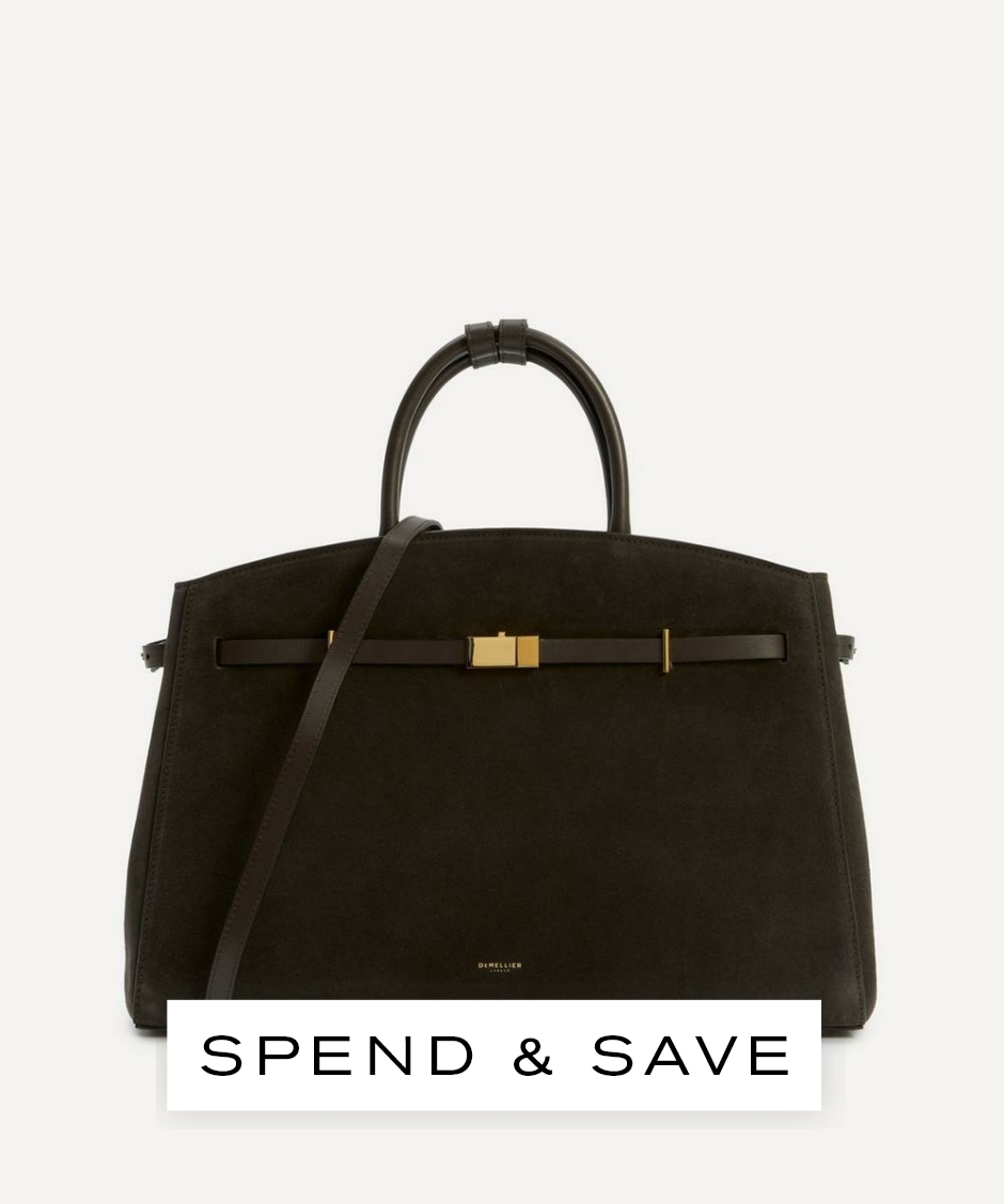 DeMellier Women’s Hudson Top Handle Bag | Espresso | Luxury Gift