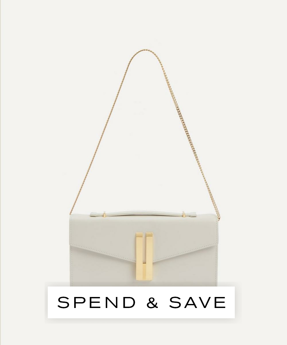 DeMellier Women’s Vancouver Clutch Bag | Off-White | Luxury Gift