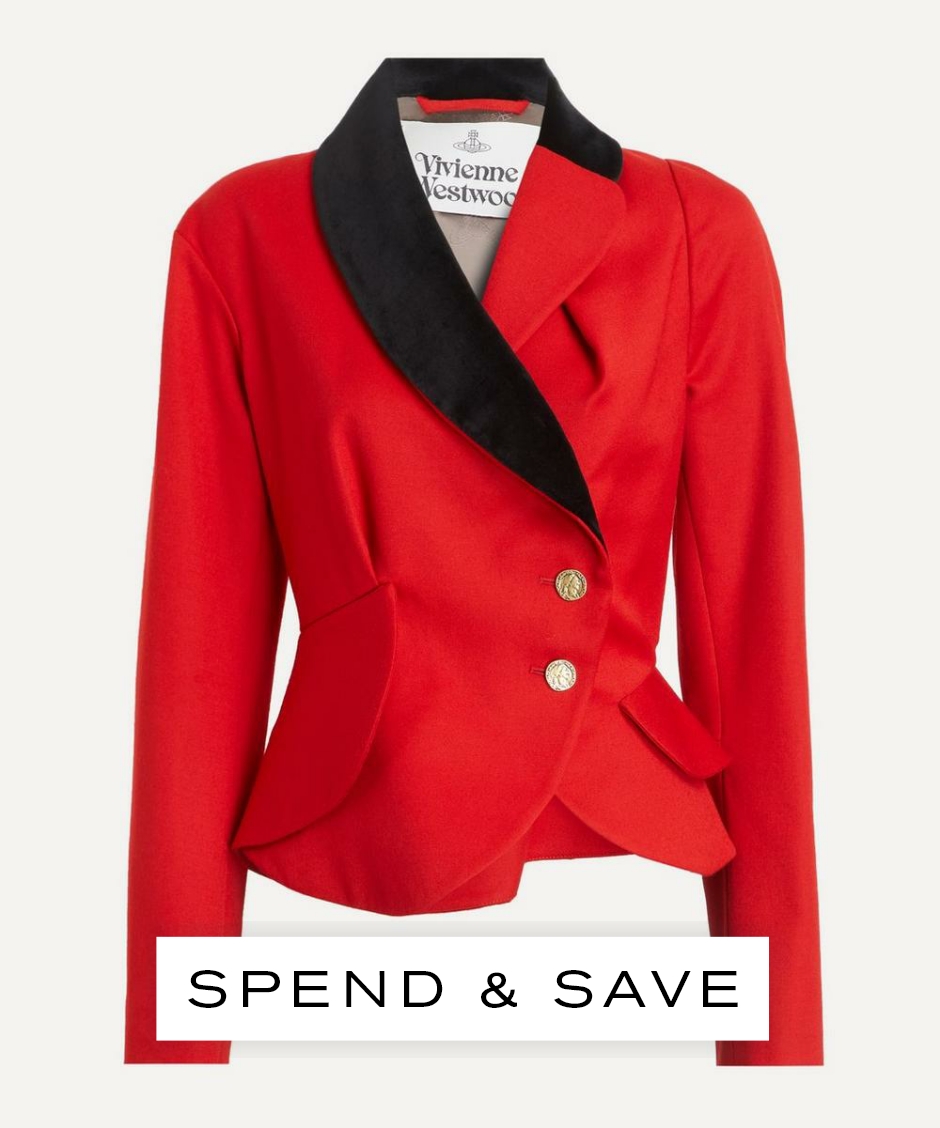 Vivienne Westwood Women’s Stormy Jacket | Red | Size 8