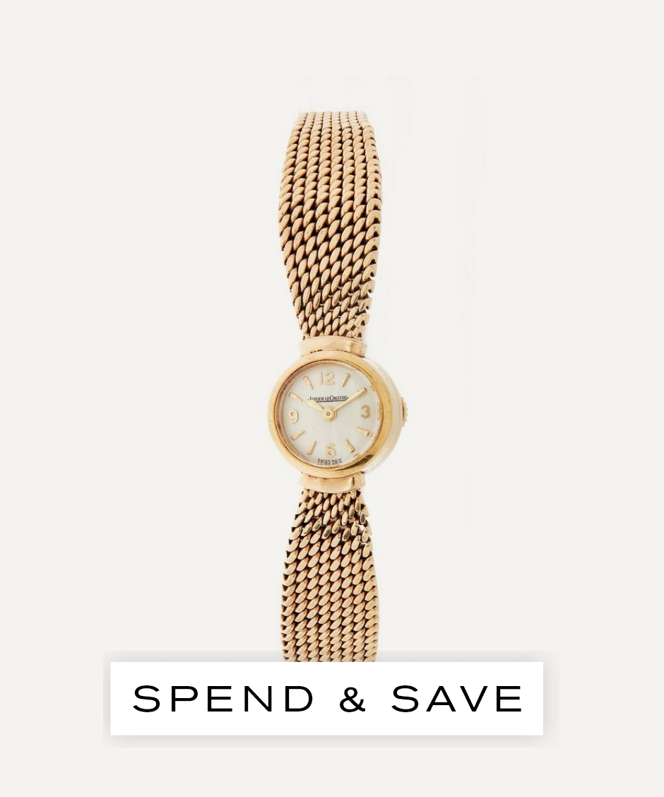 Designer Vintage 1960s Jaeger-LeCoultre 9ct Gold Watch | Luxury Gift