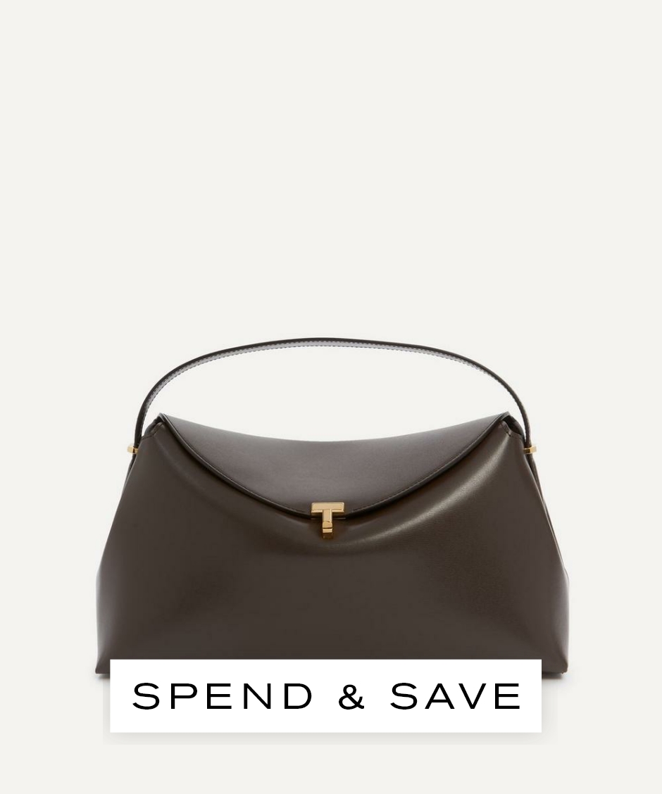 Toteme Women’s T-Lock Bark Top Handle Bag | Luxury Gift | Present For Her