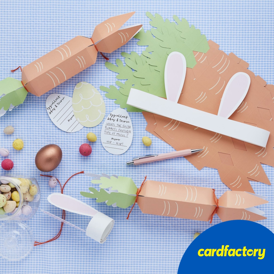 Image of Carrot DIY Cracker Set - Pack of 6