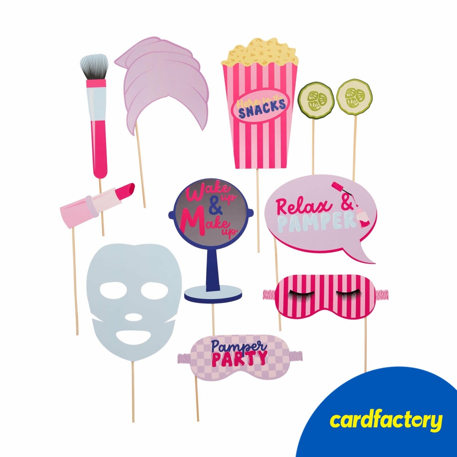 Image of Pamper Party Photo Props - Pack of 10