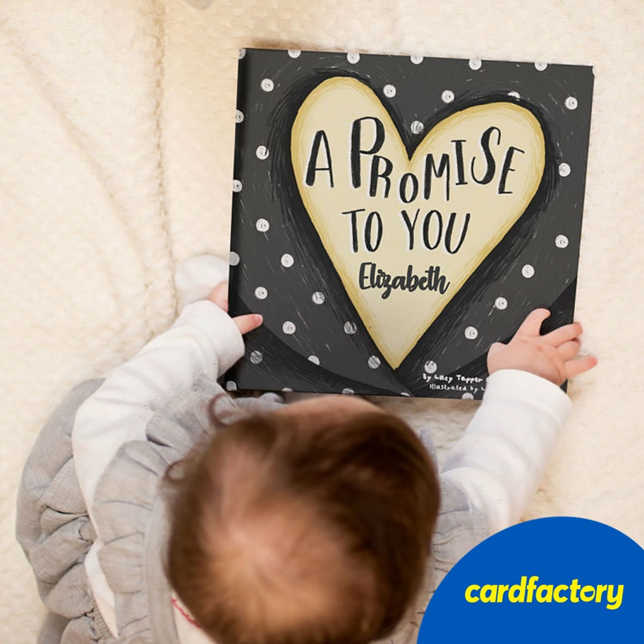 Image of Personalised Children's Book - A Promise To You | Full-Colour Illustrations | Thoughtful Gift | H21 x W21cm | Unique Keepsake