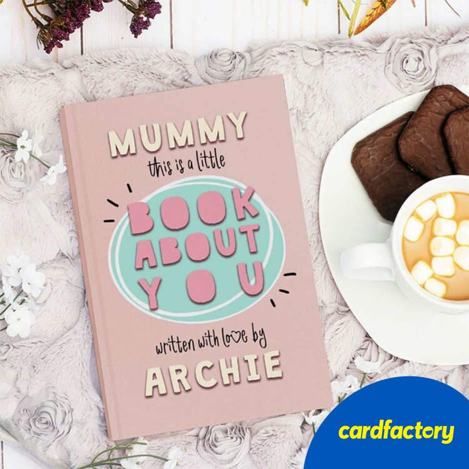 Image of Fill in Your Words for Mummy from the kids A5 Personalised Book