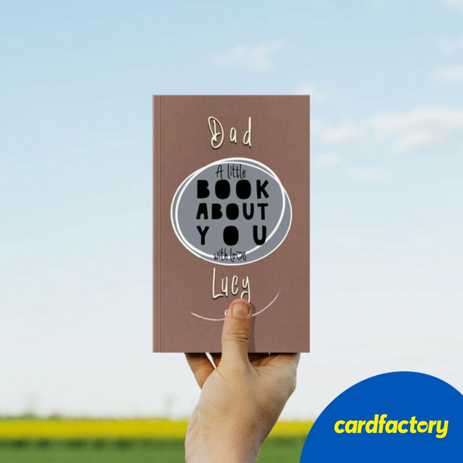 Image of Personalised Fill In With Your Words Book About Dad