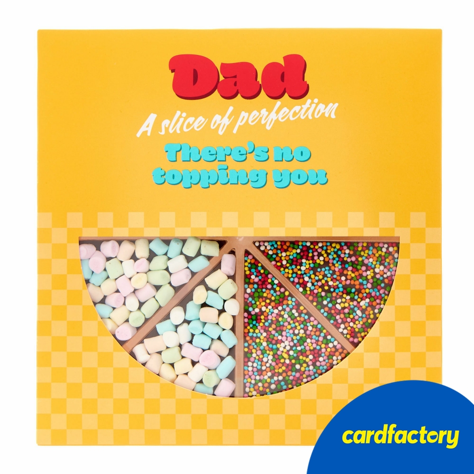 Image of Dad There's No Topping You Chocolate Pizza