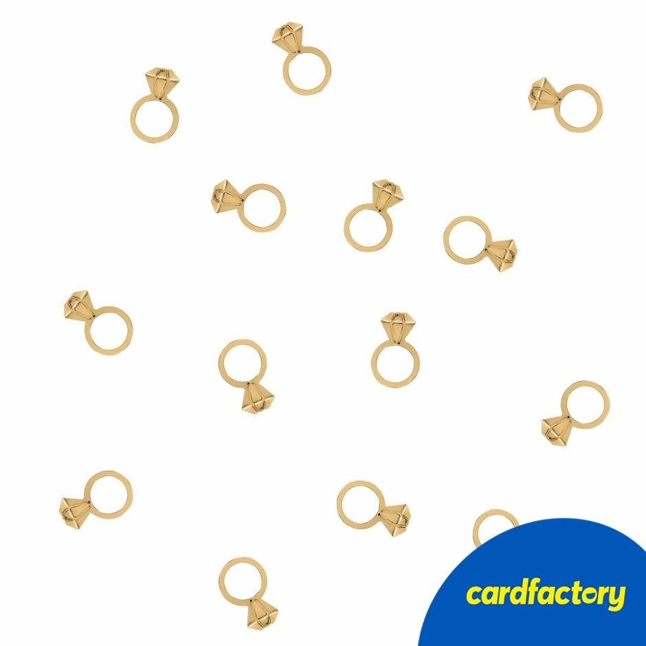 Image of Gold Ring Table Scatter