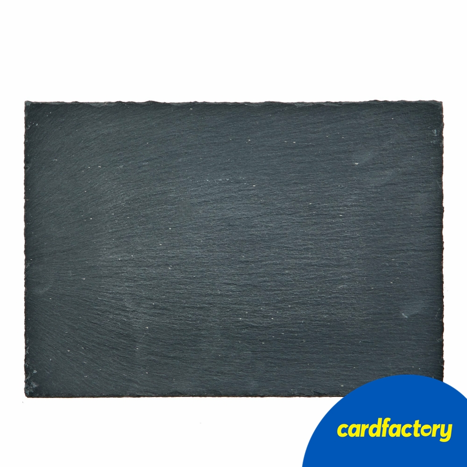 Image of Natural Slate Cheese Board | Rectangular Design | Food-Safe Lacquer Finish | Approx. 25cm x 35cm | Perfect Gift Item