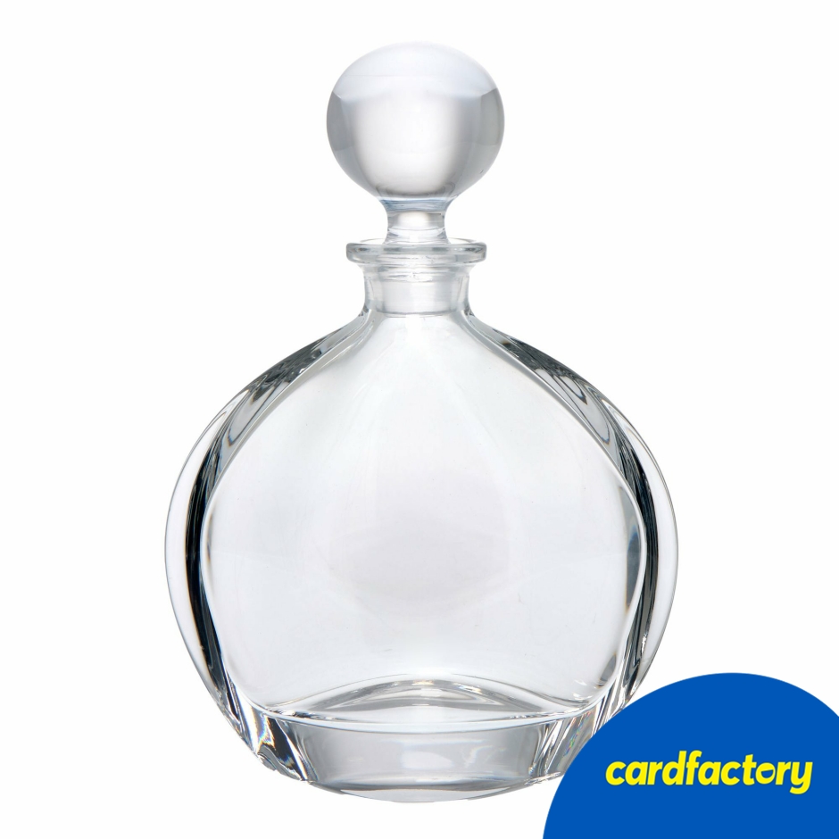 Image of Crystal Decanter | Glass Decanter With Stopper | Unique Gift Idea | Cardfactory