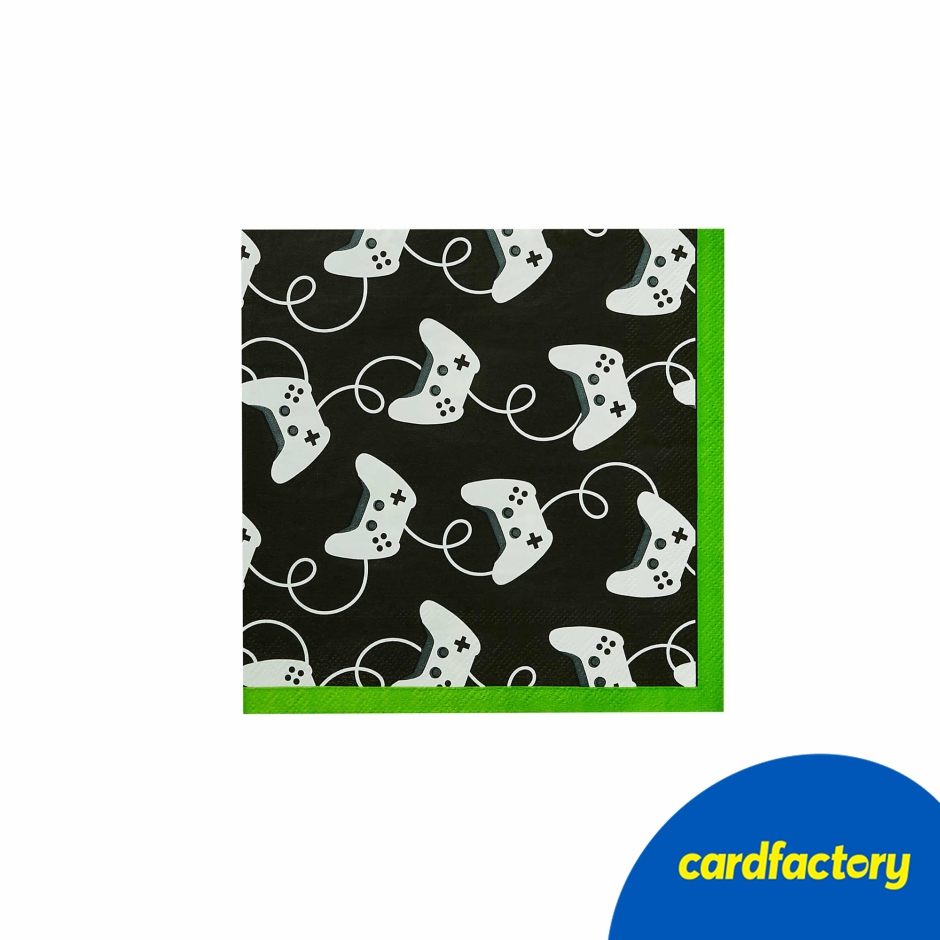 Image of Game Controller Paper Napkins - Pack of 16