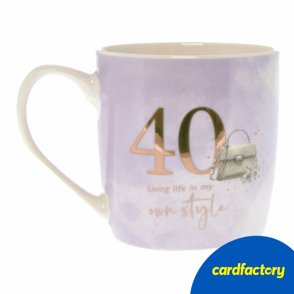 Image of 40 Living Life In My Own Style Mug In A Box