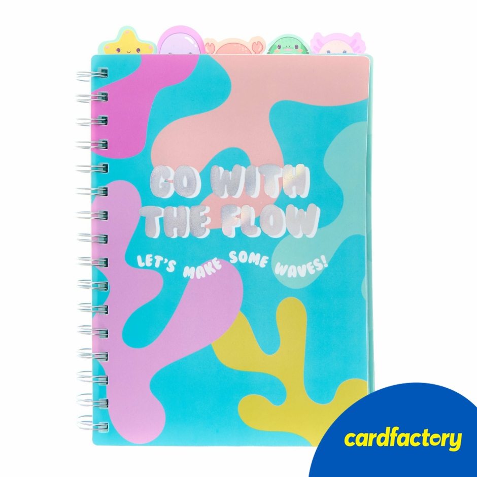 Image of Go With The Flow A5 Project Book