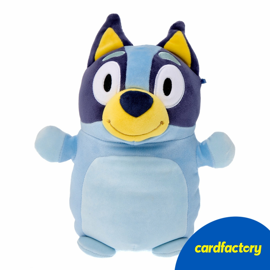 Image of Squishmallows Hug Mees Bluey 10-Inch Soft Toy | Bluey Plush Toy | Cardfactory