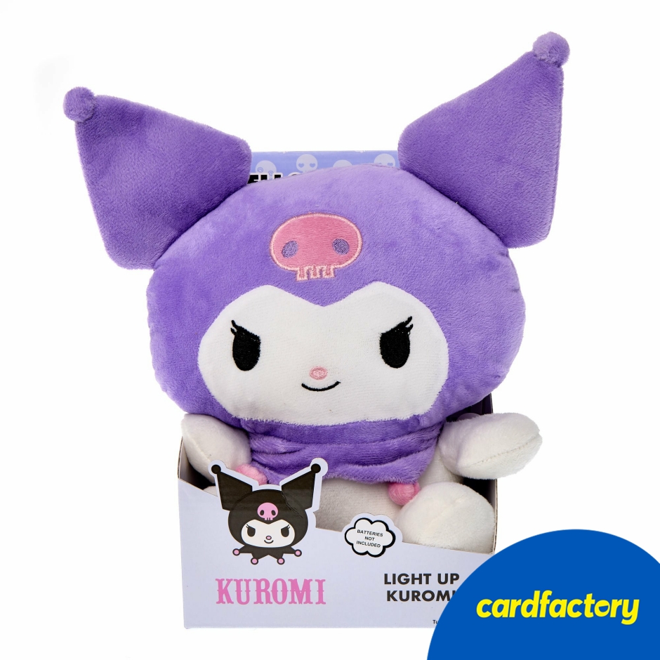 Image of Kuromi Light Up Soft Toy | Plush Toy with Light | Perfect Gift for Kids | Cardfactory