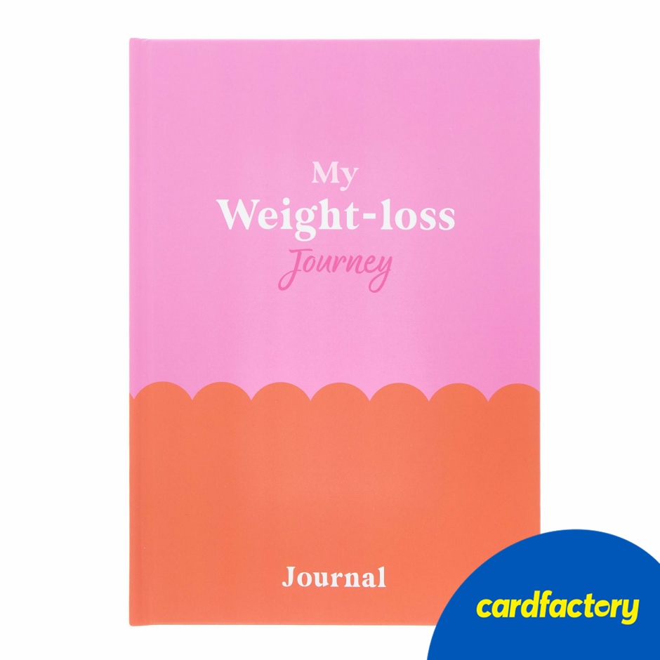 Image of My Weight Loss Journey Journal | A5 Goal &amp; Progress Tracker | Inspirational Quotes | Meal Planning, Weekly Tracking &amp; Motivation | Card &amp; Paper