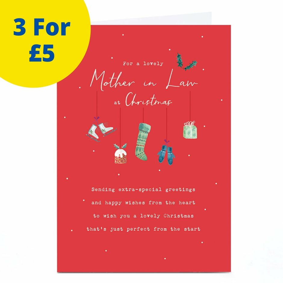 Image of Christmas Card - For A Lovely Mother In Law At Christmas | Christmas Cards