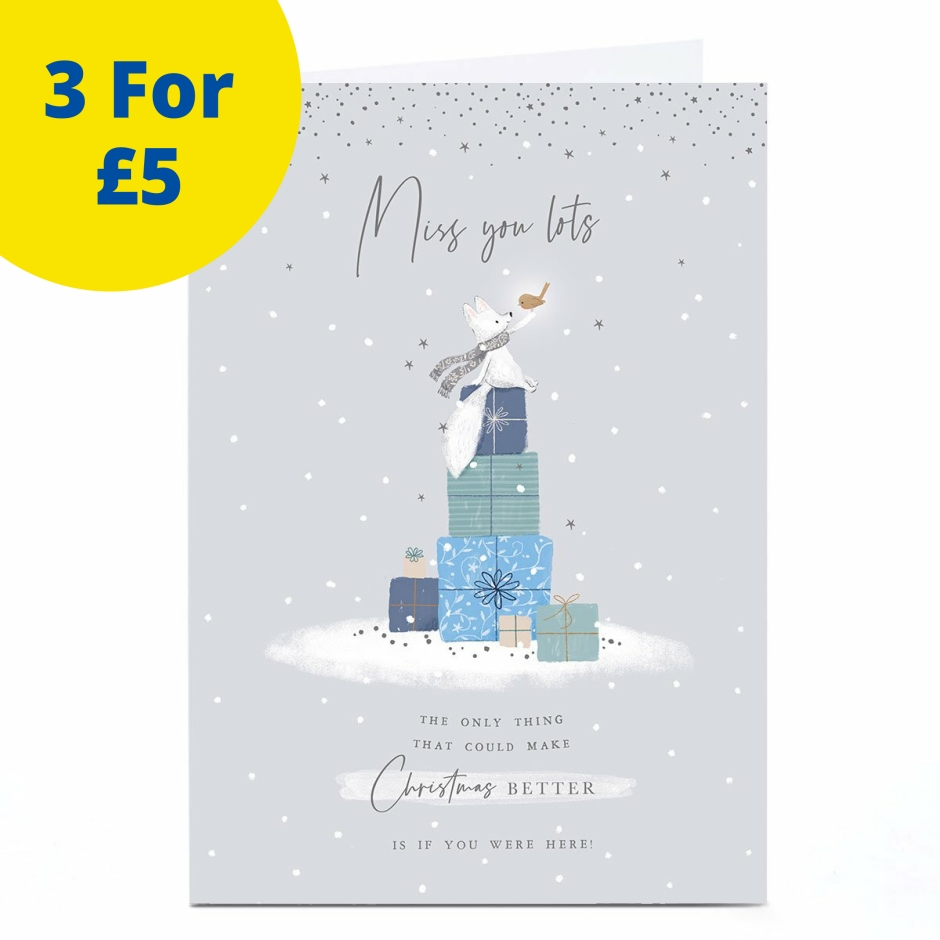 Image of Christmas Card - Miss You Lots At Christmas | Christmas Cards