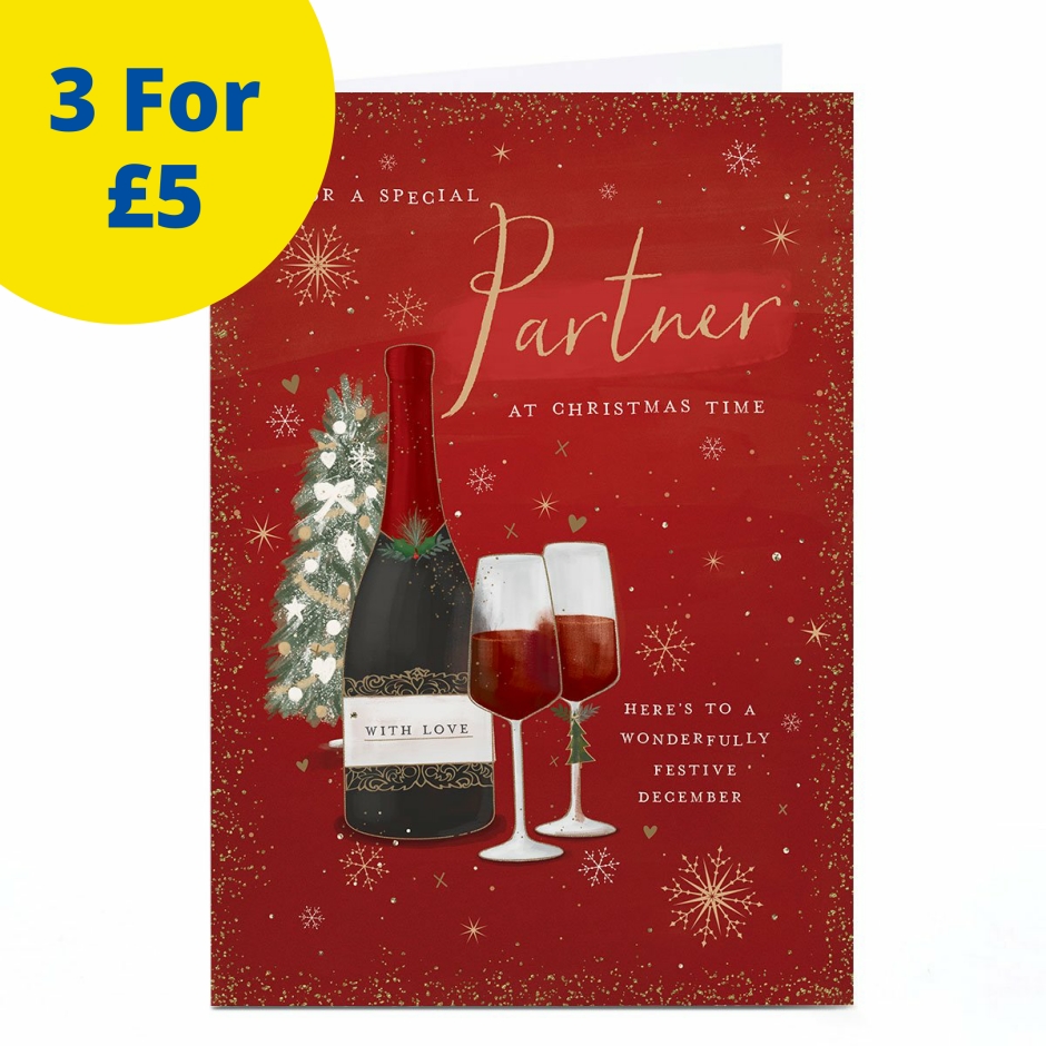Image of Christmas Card - For A Special Partner At Christmas Time | Christmas Cards