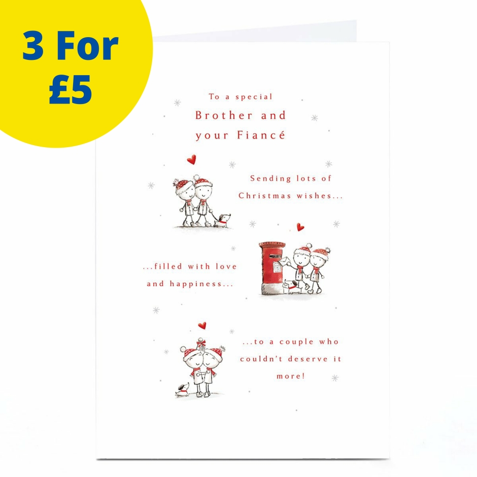Image of Christmas Card - A Special Brother And Your Fiance | Christmas Cards