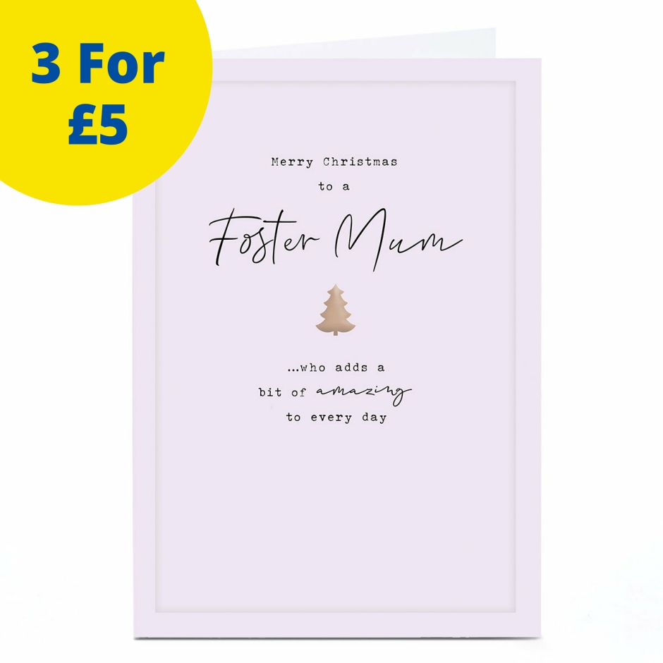 Image of Christmas Card - Merry Christmas To A Foster Mum | Christmas Cards