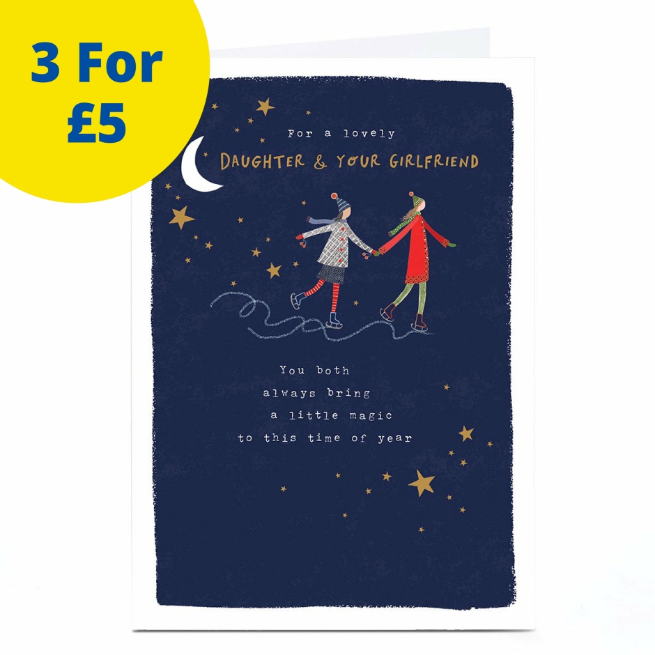 Image of Christmas Card - A Lovely Daughter &amp; Your Girlfriend | Christmas Cards