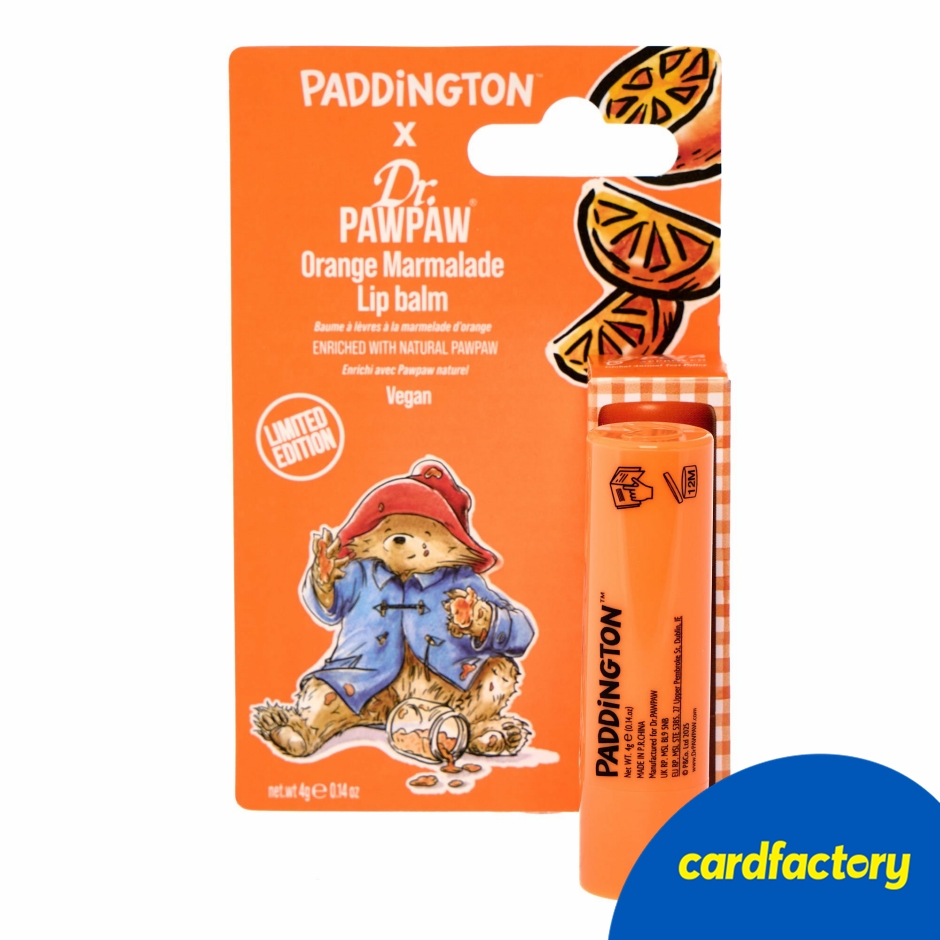 Image of Paddington x Dr.PAWPAW Original Lip Balm | 100% Natural Hydrating Balm | Pocket-Sized Essential | 4g