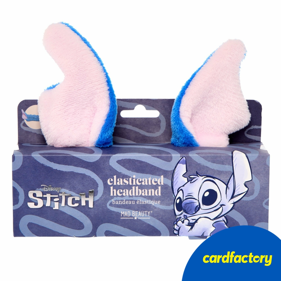 Image of Mad Beauty Disney Stitch Elasticated Headband | Soft Material | Perfect Gift For Kids | Cardfactory