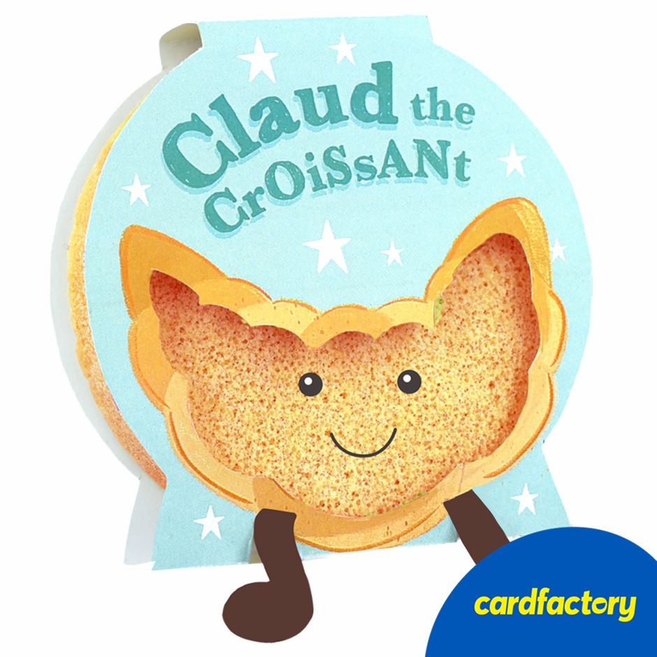 Image of Bomb Cosmetics Claude the Croissant Gift Buddy Buffer