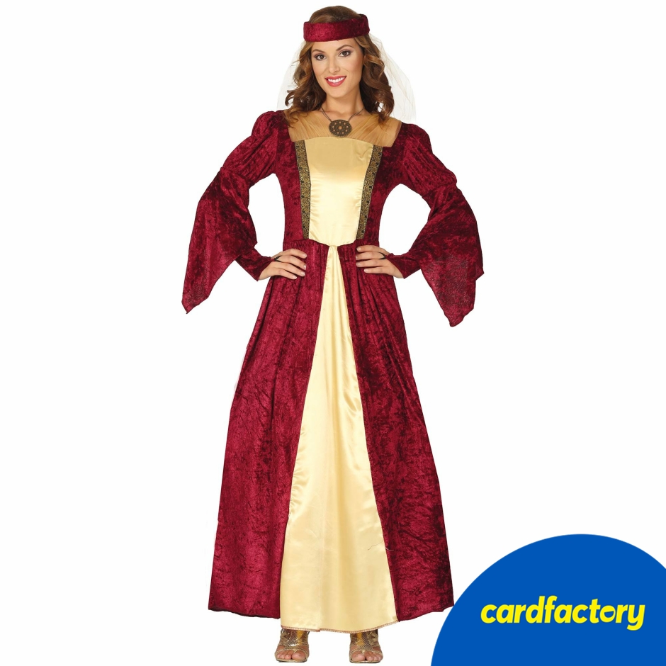 Image of Medieval Lady Adult Fancy Dress Costume